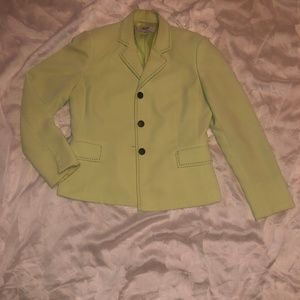 Le Suit Lime Blazer